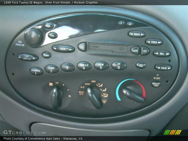  1998 Taurus SE Wagon SE Wagon Gauges