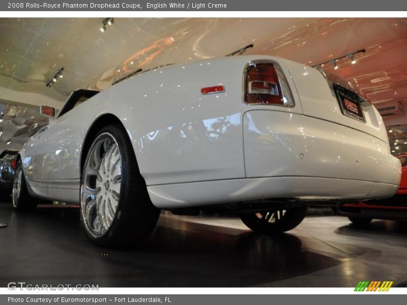 English White / Light Creme 2008 Rolls-Royce Phantom Drophead Coupe