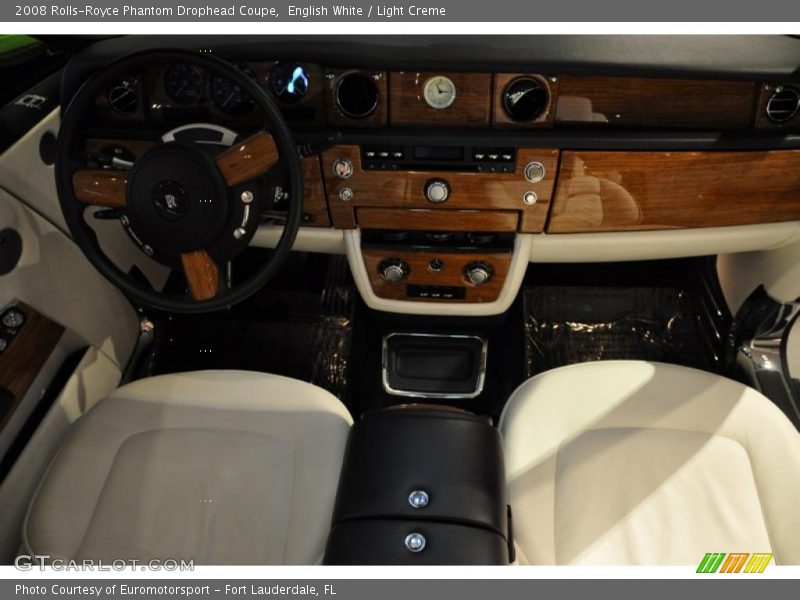 English White / Light Creme 2008 Rolls-Royce Phantom Drophead Coupe