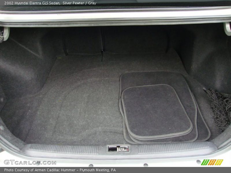 Silver Pewter / Gray 2002 Hyundai Elantra GLS Sedan