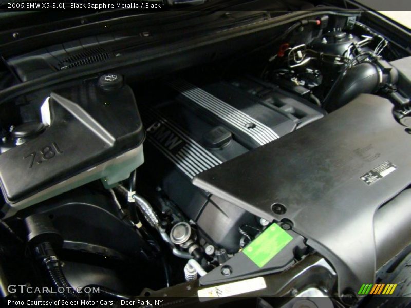 Black Sapphire Metallic / Black 2006 BMW X5 3.0i