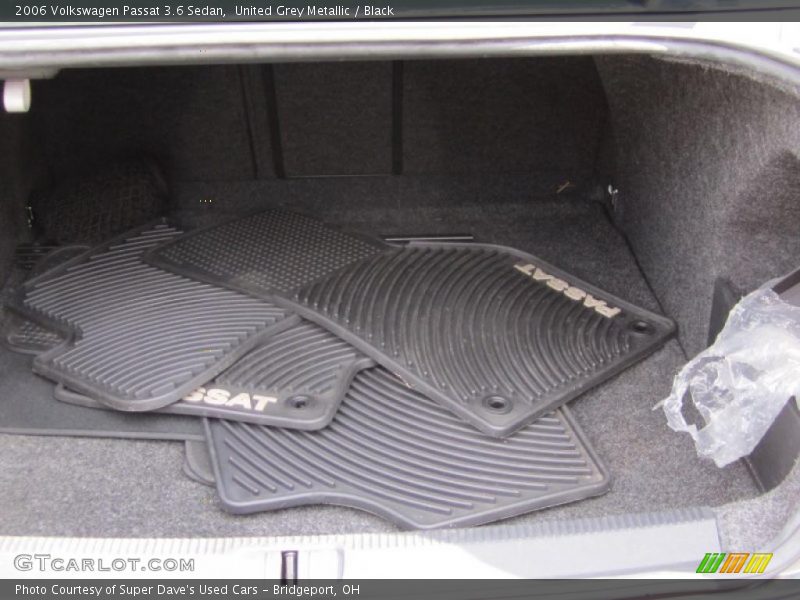 United Grey Metallic / Black 2006 Volkswagen Passat 3.6 Sedan