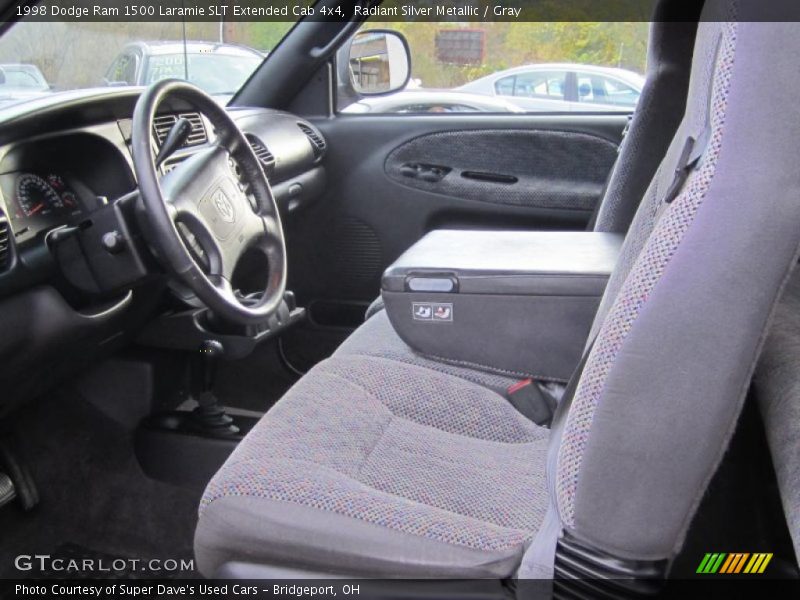  1998 Ram 1500 Laramie SLT Extended Cab 4x4 Gray Interior