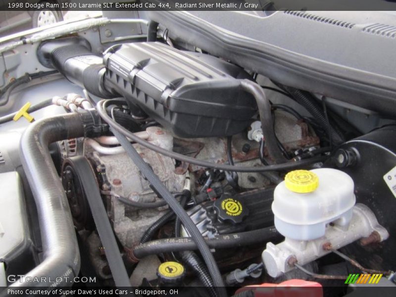  1998 Ram 1500 Laramie SLT Extended Cab 4x4 Engine - 5.9 Liter OHV 16-Valve V8
