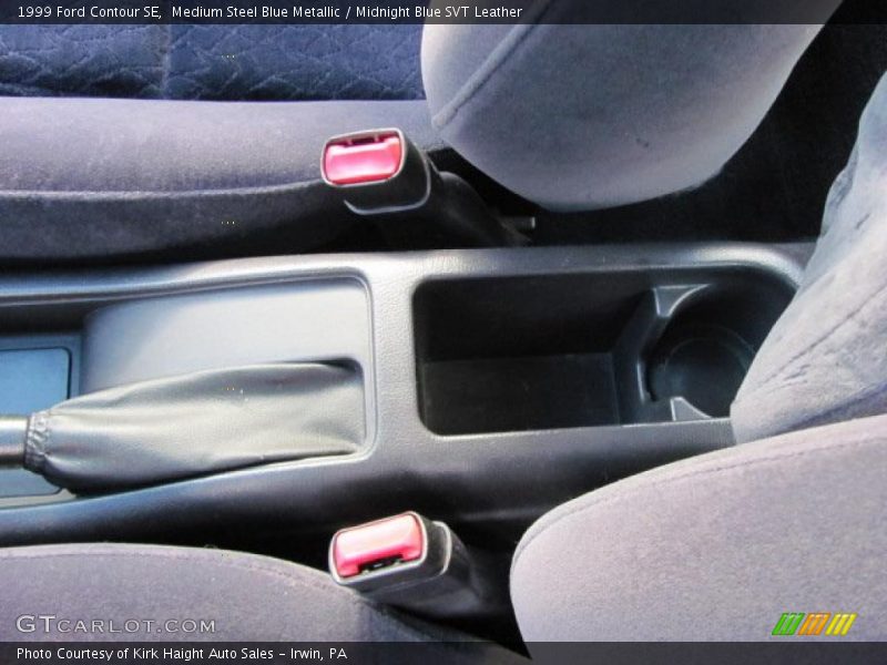 Medium Steel Blue Metallic / Midnight Blue SVT Leather 1999 Ford Contour SE