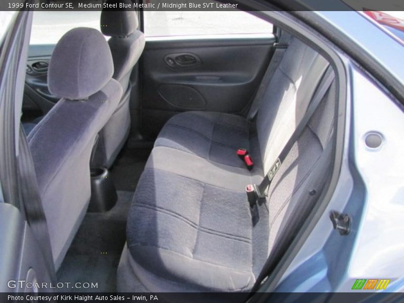 Medium Steel Blue Metallic / Midnight Blue SVT Leather 1999 Ford Contour SE