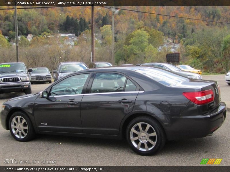 Alloy Metallic / Dark Charcoal 2007 Lincoln MKZ AWD Sedan