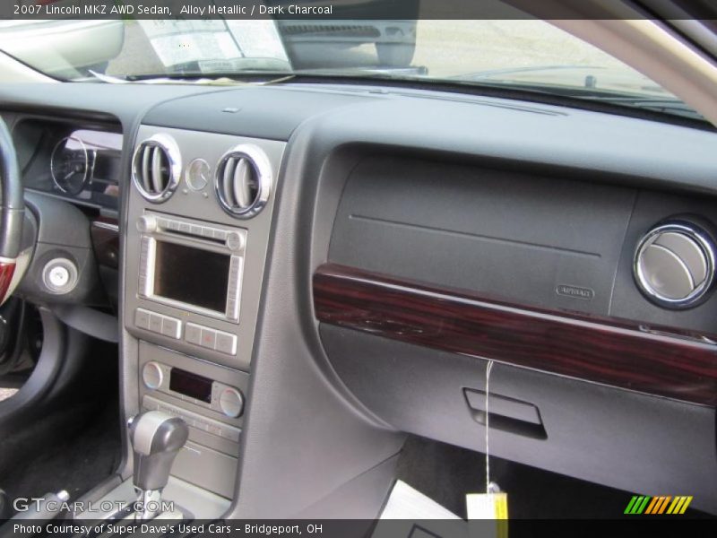 Alloy Metallic / Dark Charcoal 2007 Lincoln MKZ AWD Sedan