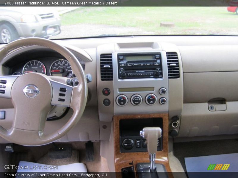 Canteen Green Metallic / Desert 2005 Nissan Pathfinder LE 4x4