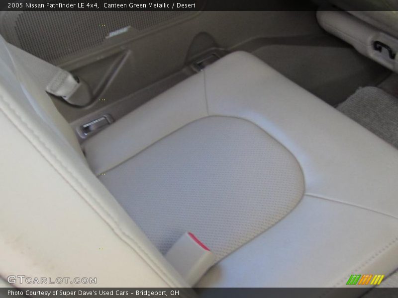 Canteen Green Metallic / Desert 2005 Nissan Pathfinder LE 4x4