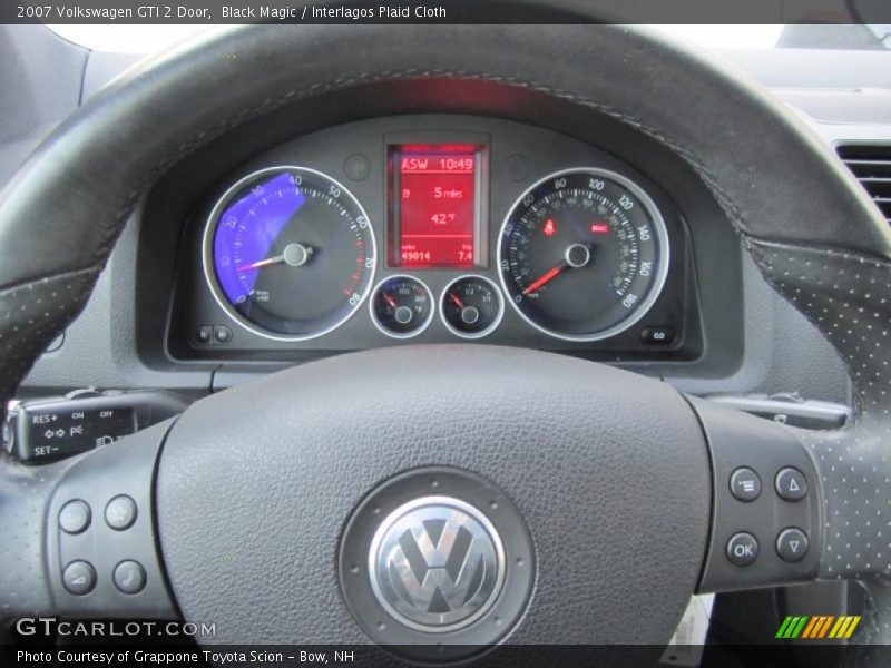 Black Magic / Interlagos Plaid Cloth 2007 Volkswagen GTI 2 Door