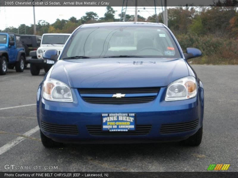 Arrival Blue Metallic / Gray 2005 Chevrolet Cobalt LS Sedan