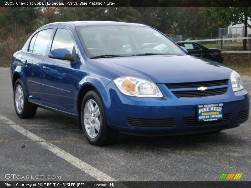 Arrival Blue Metallic / Gray 2005 Chevrolet Cobalt LS Sedan