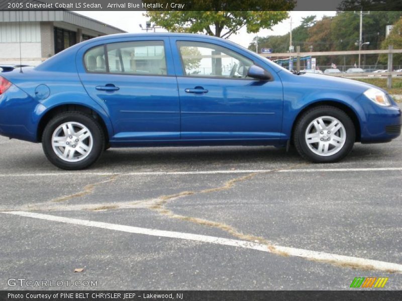 Arrival Blue Metallic / Gray 2005 Chevrolet Cobalt LS Sedan