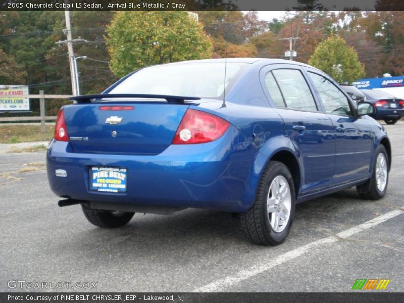 Arrival Blue Metallic / Gray 2005 Chevrolet Cobalt LS Sedan