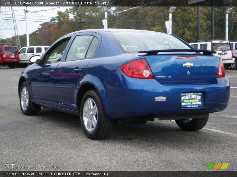 Arrival Blue Metallic / Gray 2005 Chevrolet Cobalt LS Sedan