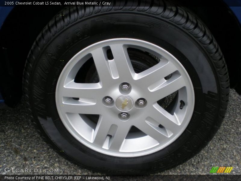 Arrival Blue Metallic / Gray 2005 Chevrolet Cobalt LS Sedan