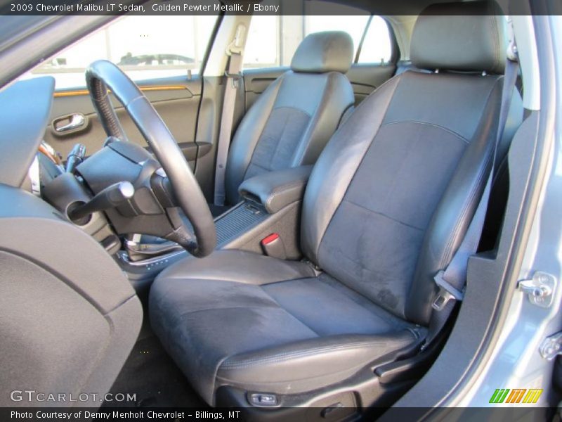 Golden Pewter Metallic / Ebony 2009 Chevrolet Malibu LT Sedan