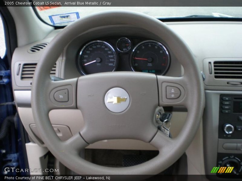 Arrival Blue Metallic / Gray 2005 Chevrolet Cobalt LS Sedan