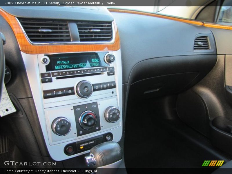 Golden Pewter Metallic / Ebony 2009 Chevrolet Malibu LT Sedan