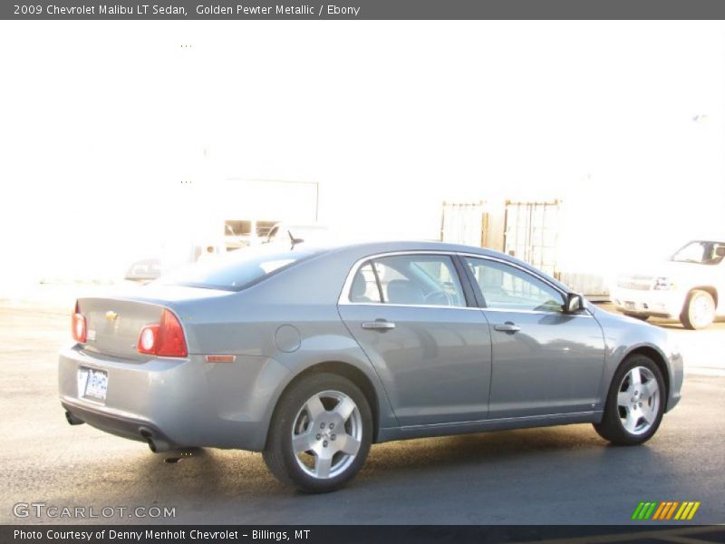 Golden Pewter Metallic / Ebony 2009 Chevrolet Malibu LT Sedan