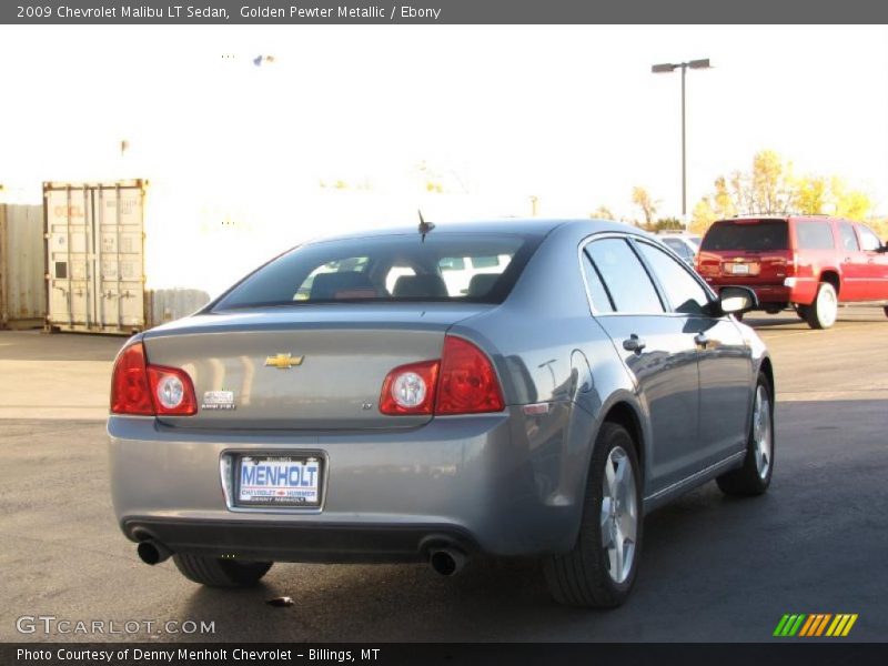 Golden Pewter Metallic / Ebony 2009 Chevrolet Malibu LT Sedan