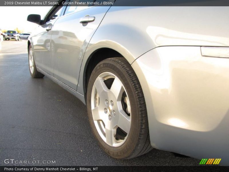 Golden Pewter Metallic / Ebony 2009 Chevrolet Malibu LT Sedan