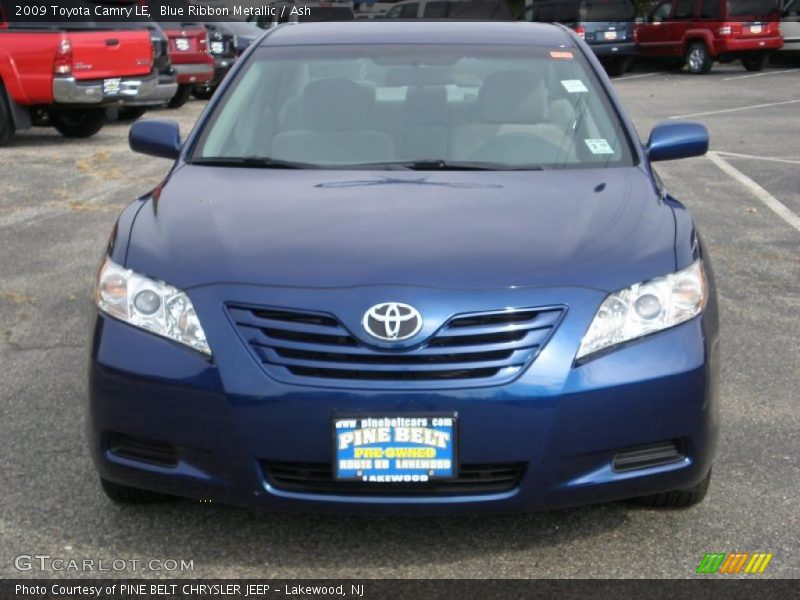 Blue Ribbon Metallic / Ash 2009 Toyota Camry LE