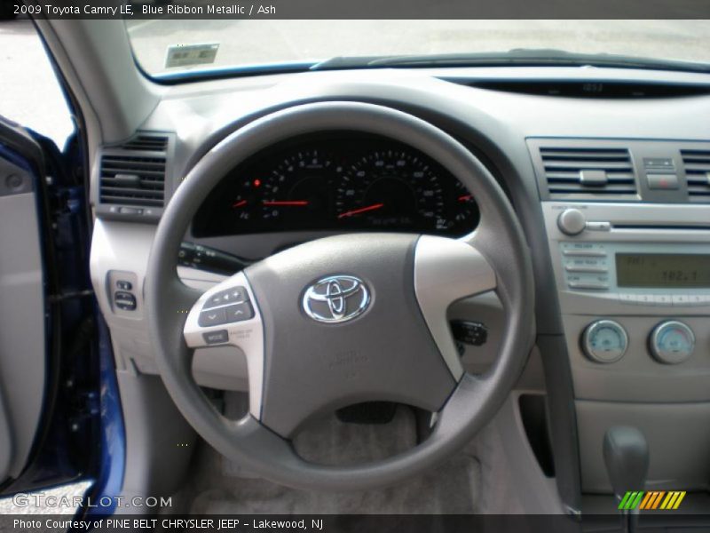 Blue Ribbon Metallic / Ash 2009 Toyota Camry LE