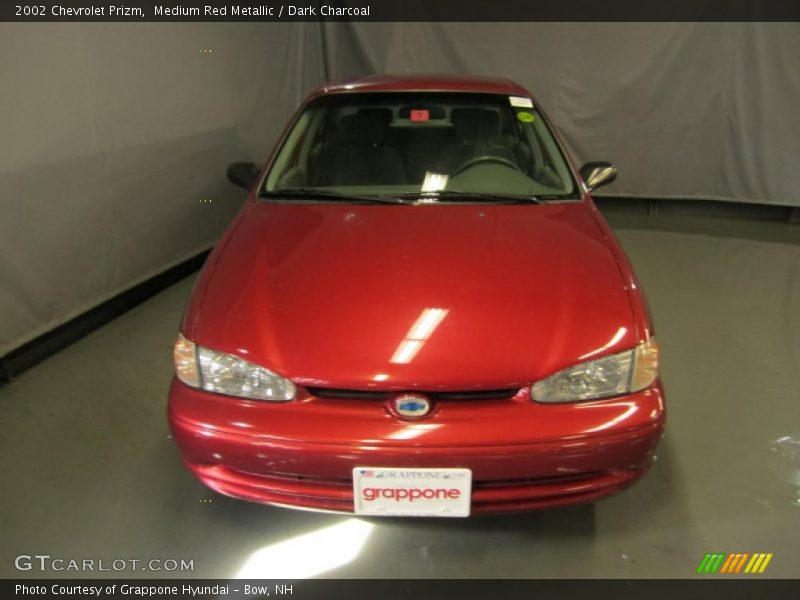 Medium Red Metallic / Dark Charcoal 2002 Chevrolet Prizm