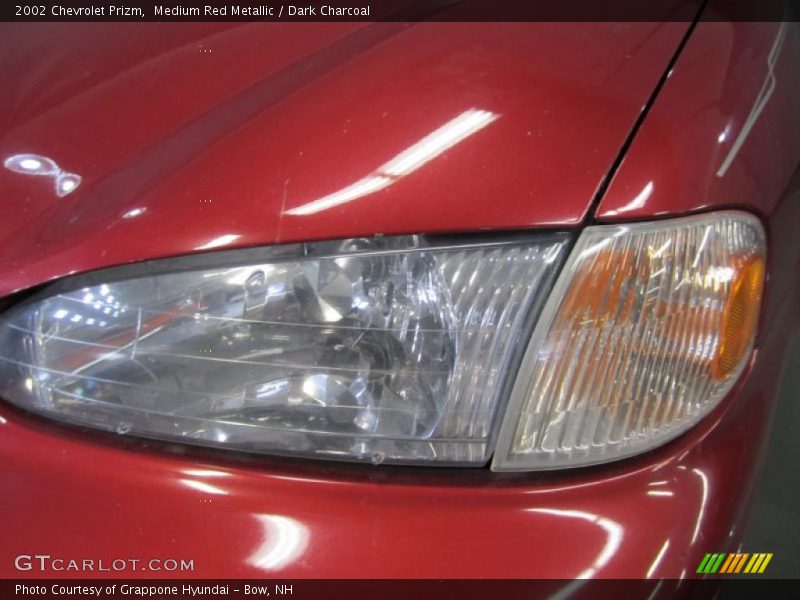 Medium Red Metallic / Dark Charcoal 2002 Chevrolet Prizm
