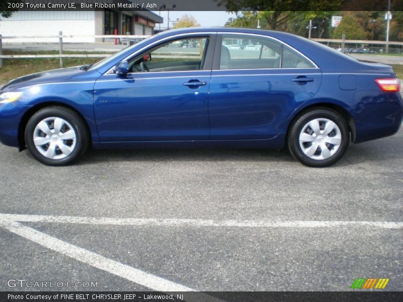 Blue Ribbon Metallic / Ash 2009 Toyota Camry LE