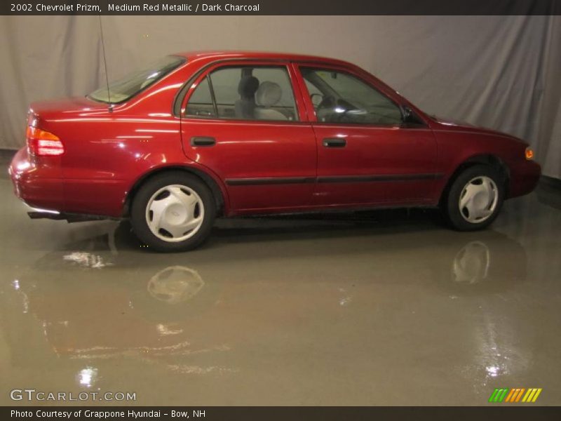 Medium Red Metallic / Dark Charcoal 2002 Chevrolet Prizm