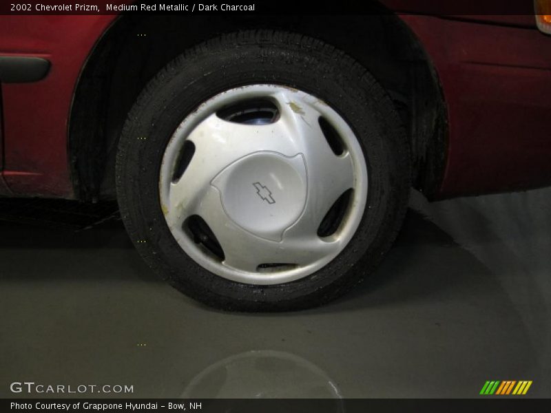 Medium Red Metallic / Dark Charcoal 2002 Chevrolet Prizm