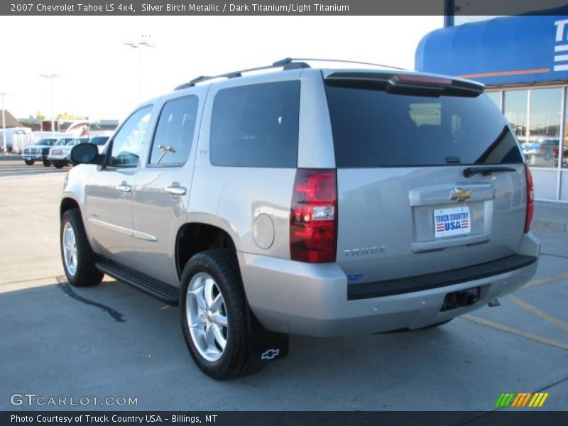 Silver Birch Metallic / Dark Titanium/Light Titanium 2007 Chevrolet Tahoe LS 4x4