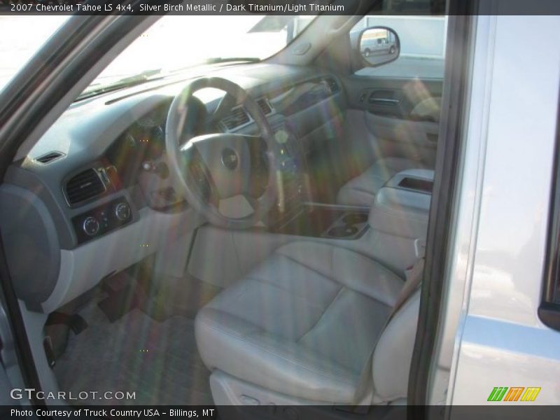 Silver Birch Metallic / Dark Titanium/Light Titanium 2007 Chevrolet Tahoe LS 4x4