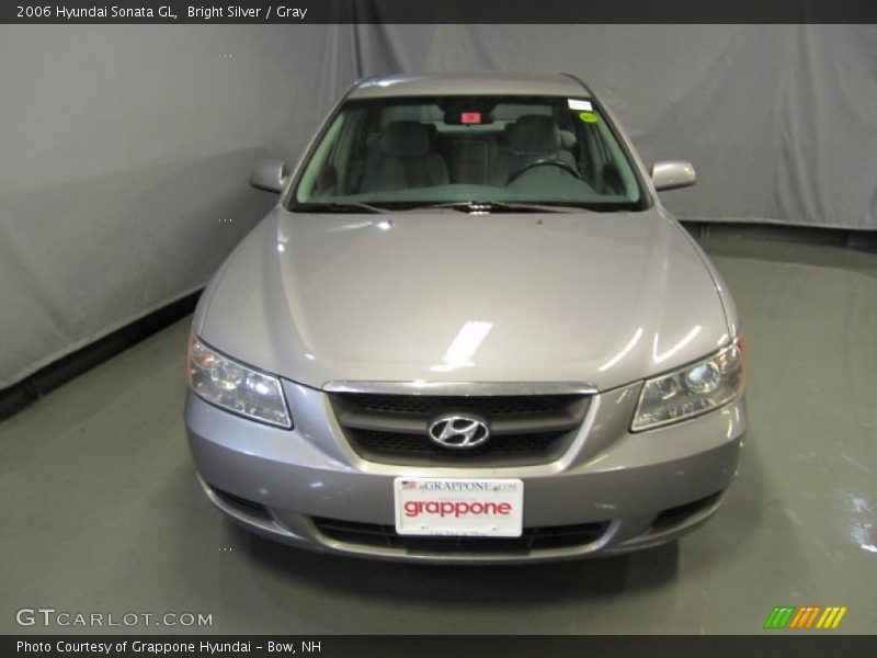 Bright Silver / Gray 2006 Hyundai Sonata GL