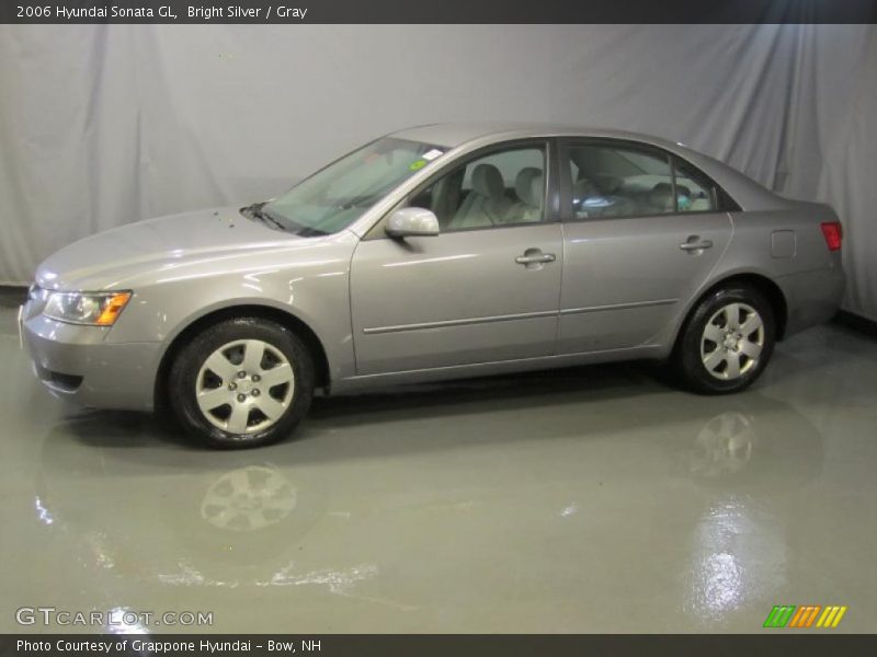 Bright Silver / Gray 2006 Hyundai Sonata GL