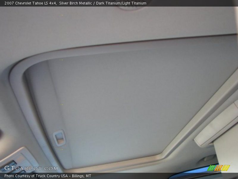 Silver Birch Metallic / Dark Titanium/Light Titanium 2007 Chevrolet Tahoe LS 4x4