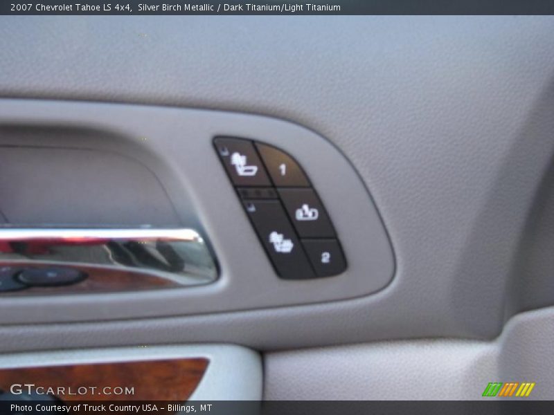 Silver Birch Metallic / Dark Titanium/Light Titanium 2007 Chevrolet Tahoe LS 4x4