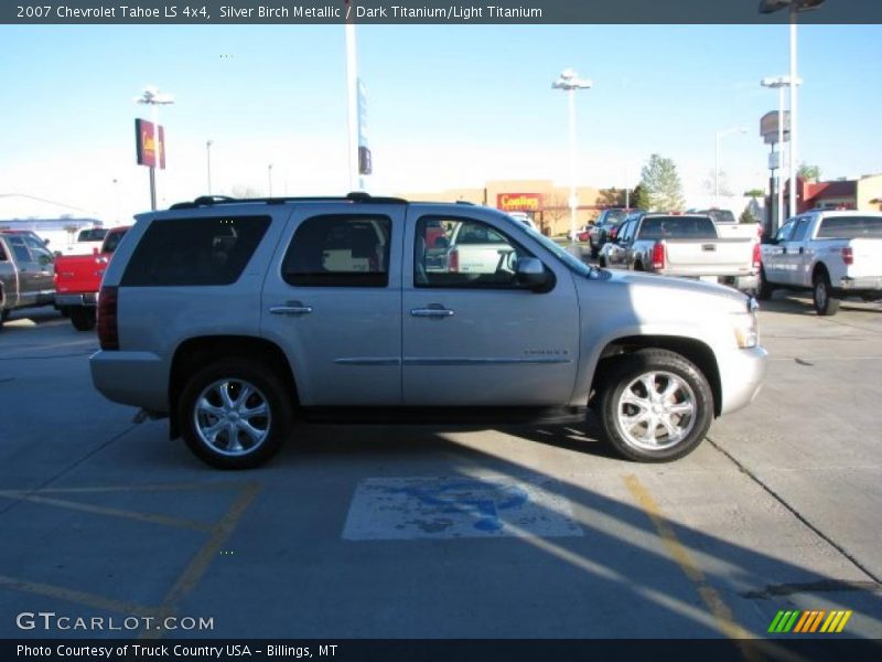 Silver Birch Metallic / Dark Titanium/Light Titanium 2007 Chevrolet Tahoe LS 4x4