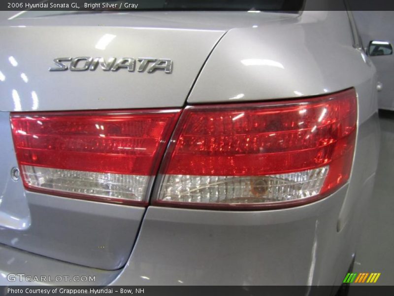 Bright Silver / Gray 2006 Hyundai Sonata GL