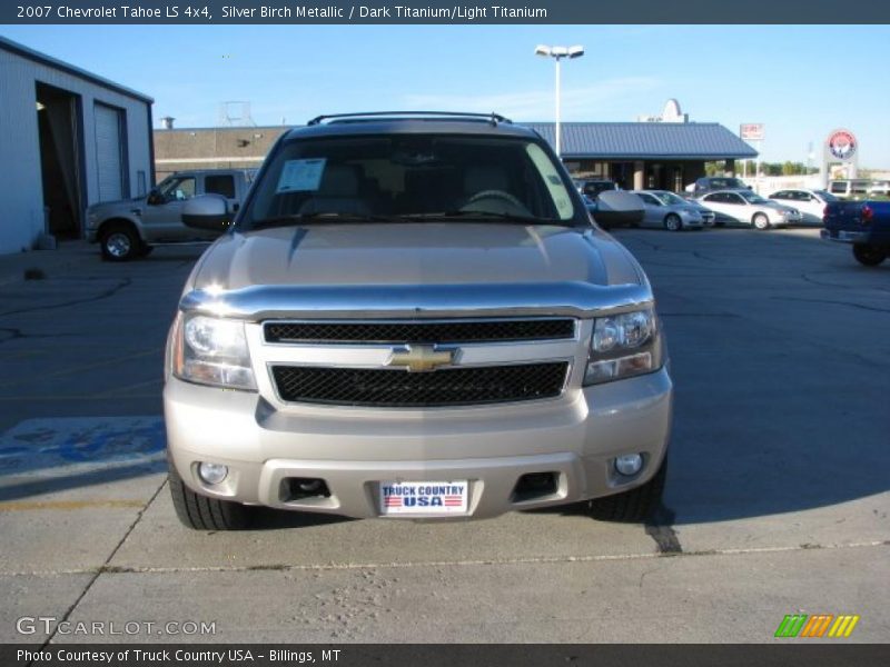 Silver Birch Metallic / Dark Titanium/Light Titanium 2007 Chevrolet Tahoe LS 4x4