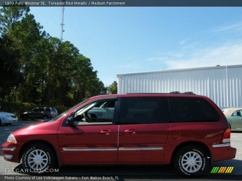 Toreador Red Metallic / Medium Parchment 1999 Ford Windstar SE