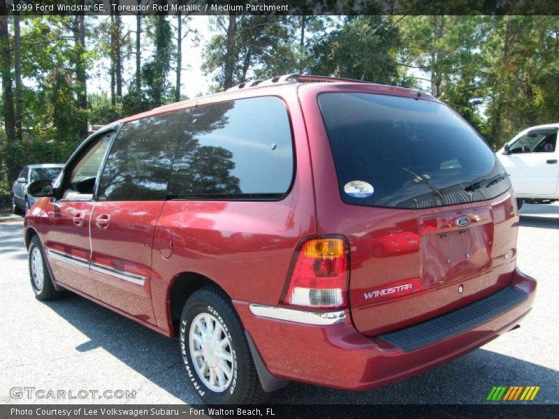 Toreador Red Metallic / Medium Parchment 1999 Ford Windstar SE