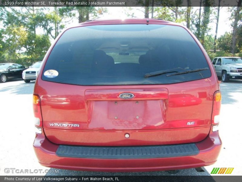 Toreador Red Metallic / Medium Parchment 1999 Ford Windstar SE