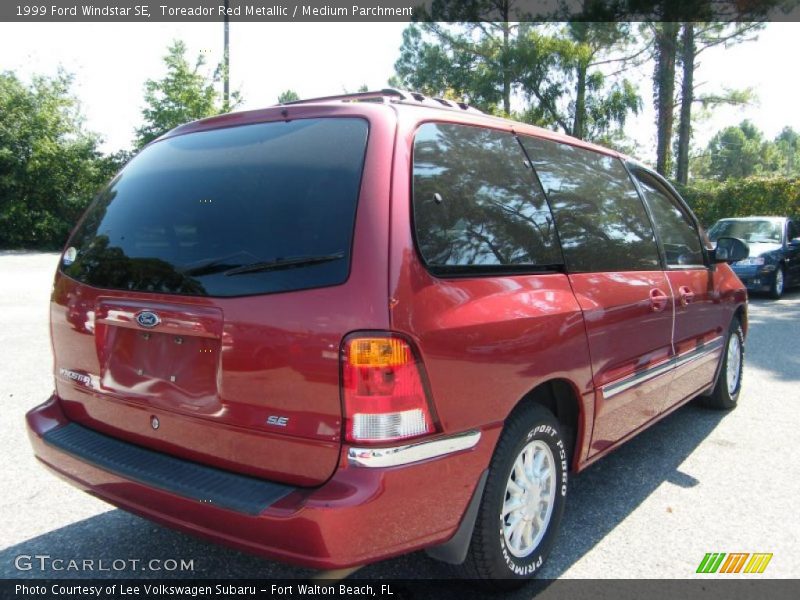 Toreador Red Metallic / Medium Parchment 1999 Ford Windstar SE