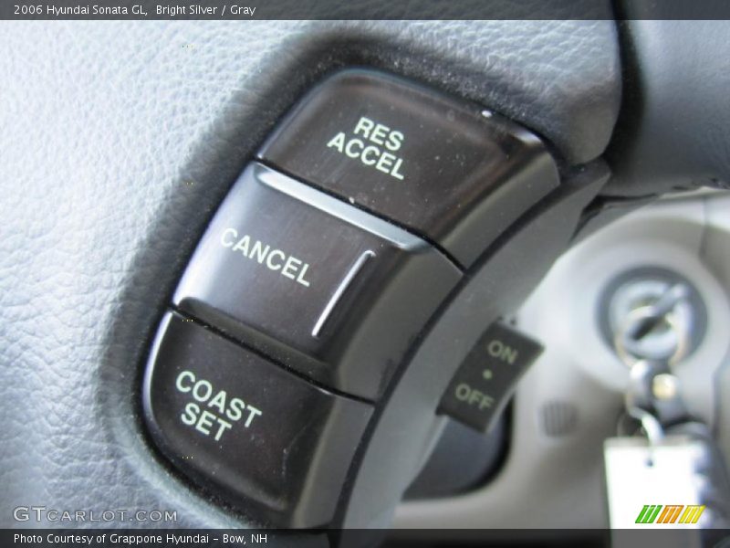 Bright Silver / Gray 2006 Hyundai Sonata GL