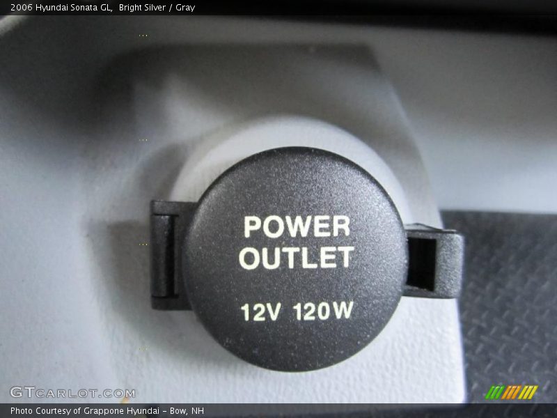 Bright Silver / Gray 2006 Hyundai Sonata GL