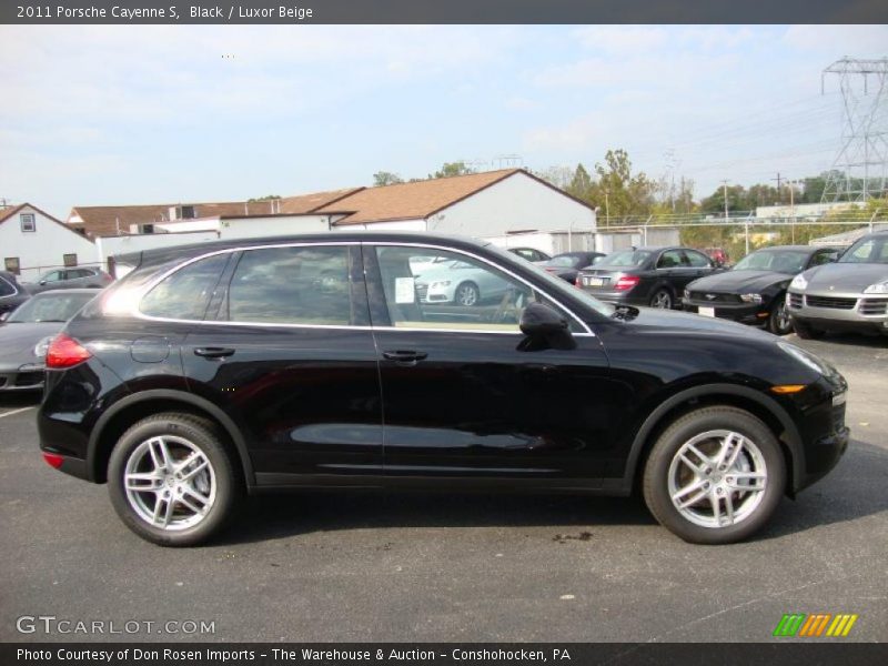 Black / Luxor Beige 2011 Porsche Cayenne S